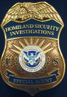 DHS_HSI Special Agent Badge
